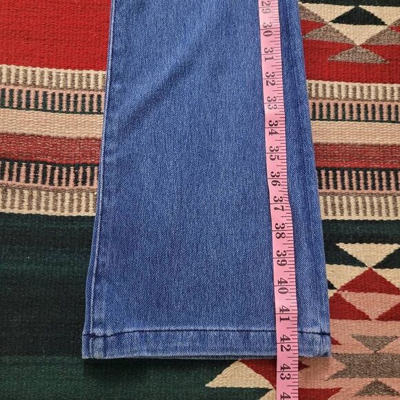 Pilcro The Icon Flare High Rise‎ Trouser Bootcut Jeans Sz 2 Cotton Boho Hippie - Picture 10 of 11